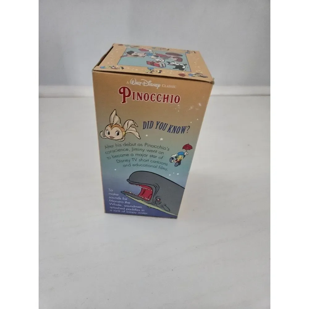 Vintage Walt‎ Disney's Pinocchio Burger King Collector Glass Series 1994